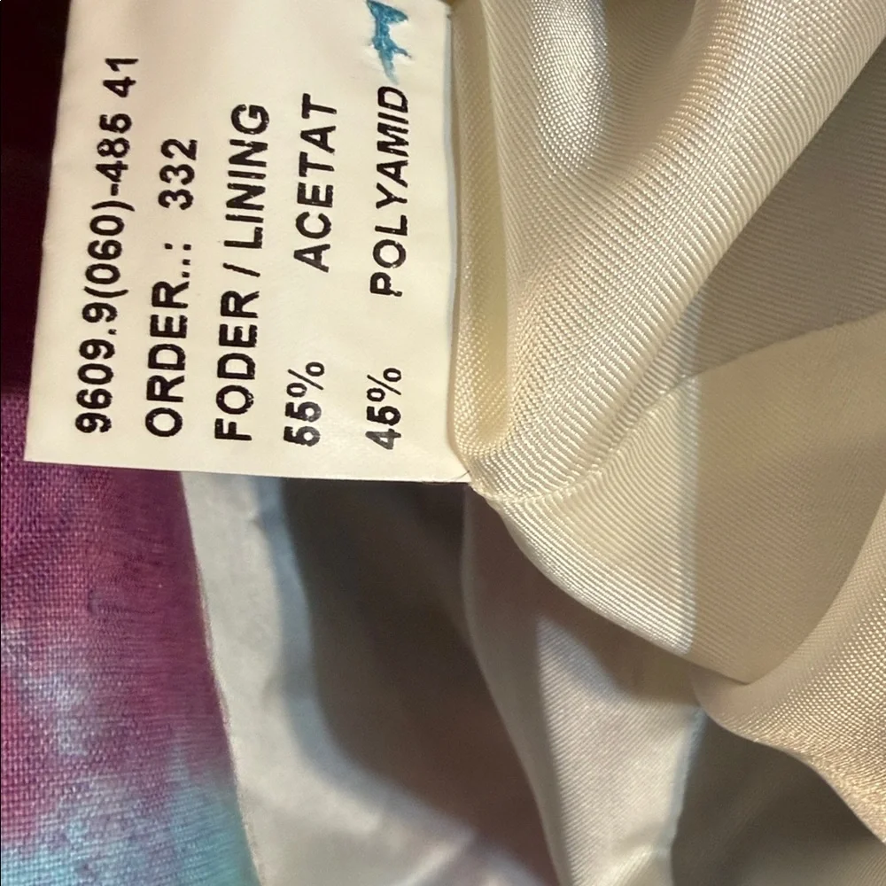 Maria Westerlind vintage tie dye blazer medium